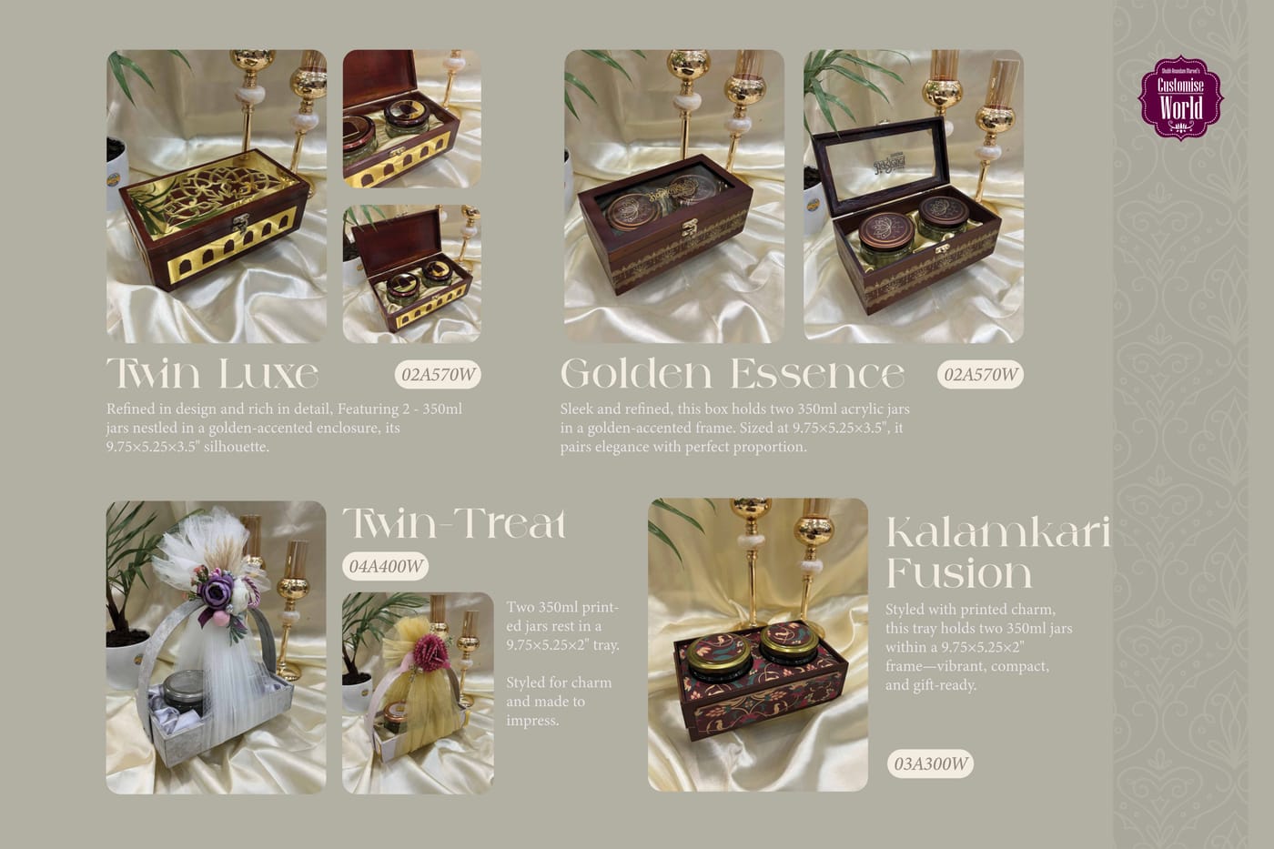 Customise World — Digital catalogue